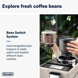 Delonghi - Rivelia Bean to Cup Coffee Machine Sand Beige - EXAM440.55.BG