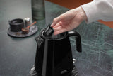 Delonghi - Eclettica Cordless Kettle With Changeable Base Black - KBY2001.BK