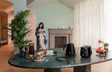 Delonghi - Eclettica Cordless Kettle With Changeable Base Black - KBY2001.BK