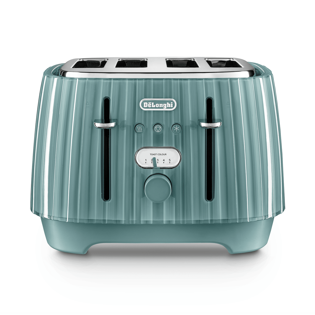 Delonghi - Ballerina 4 Slice Toaster Laguna Green - CTD4003.GR Delonghi - Ballerina 4 Slice Toaster Laguna Green - CTD4003.GR