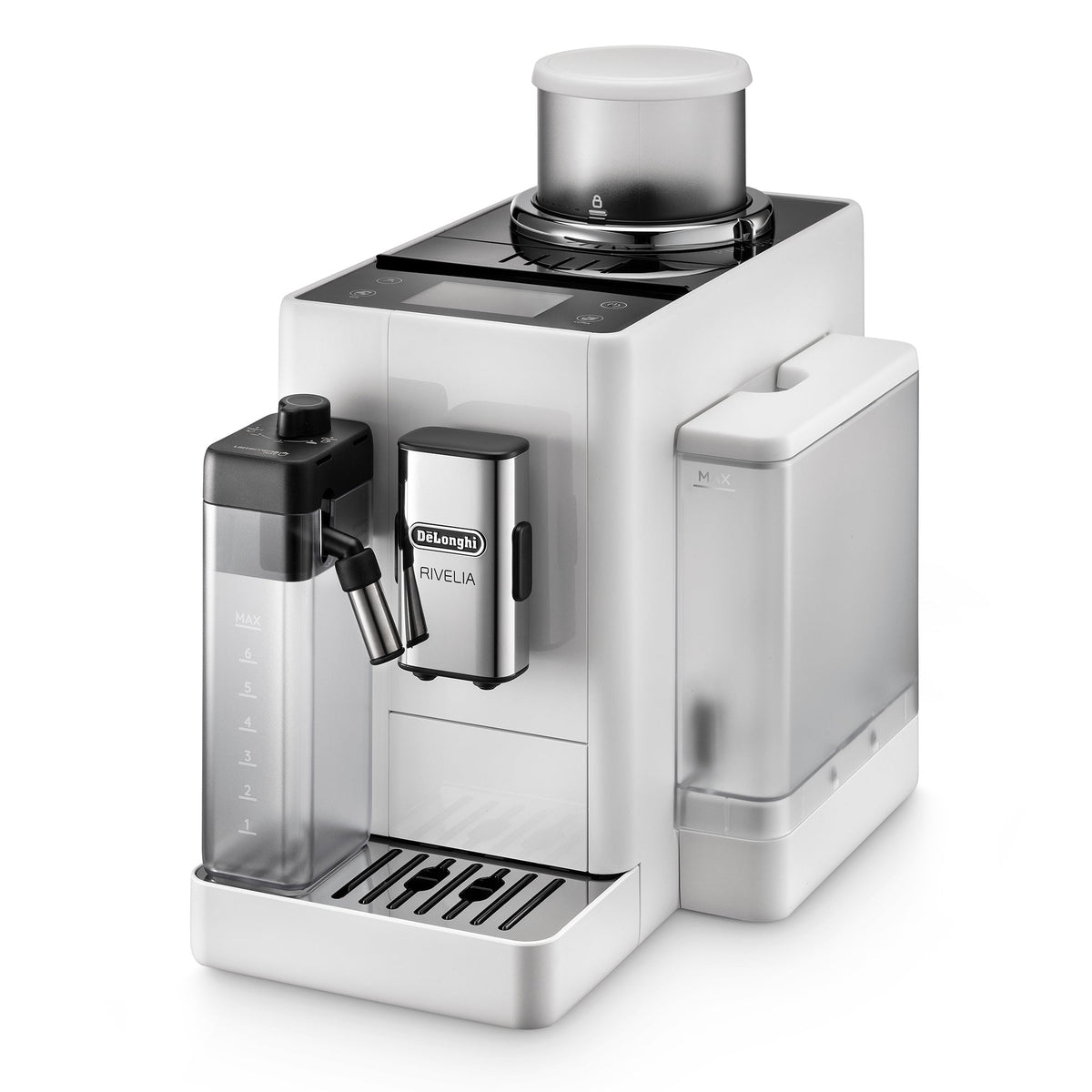 Delonghi - Rivelia Bean to Cup Coffee Machine Arctic White