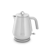 Delonghi - Eclettica Cordless Kettle With Changeable Base White - KBY2001.W