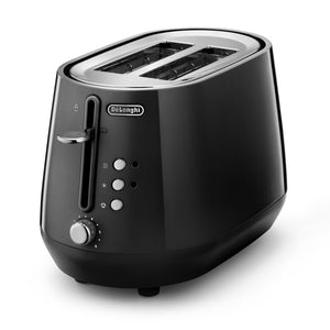 Delonghi - Eclettica 2 Slice Toaster Black - CTY2103.BK