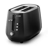 Delonghi - Eclettica 2 Slice Toaster Black - CTY2103.BK