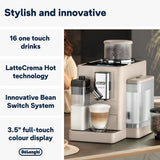 Delonghi - Rivelia Bean to Cup Coffee Machine Sand Beige - EXAM440.55.BG