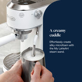 Delonghi - Dedica Duo - White Harmony	- EC890.WI