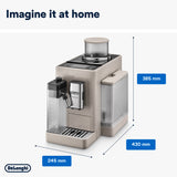 Delonghi - Rivelia Bean to Cup Coffee Machine Sand Beige - EXAM440.55.BG