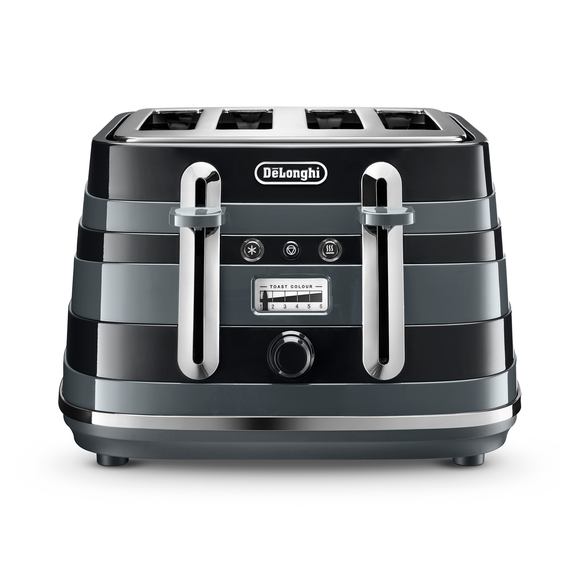 Avvolta Class 4 Slice Toaster - Black CTAC4003.BK