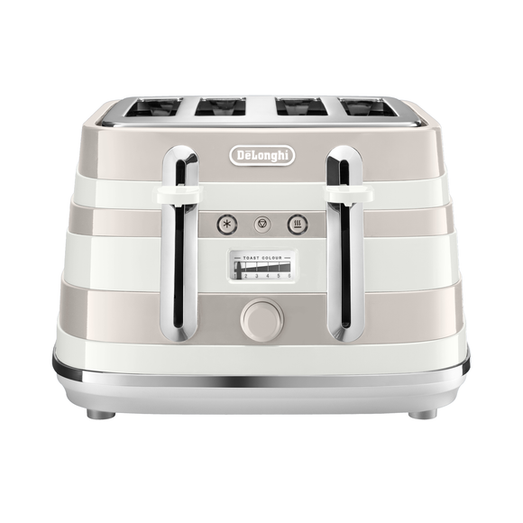 Avvolta Class 4 Slice Toaster - Graceful White CTAC4003.W