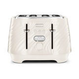 Ballerina Seta 4 Slice Toaster - Silk Beige - CTDS4003.CR