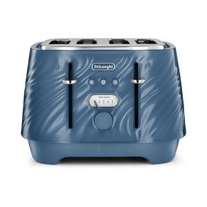 Ballerina Seta 4 Slice Toaster - Silk Blue - CTDS4003.BL