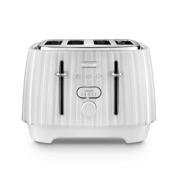 Krups FEM4W White 4-slice Toaster