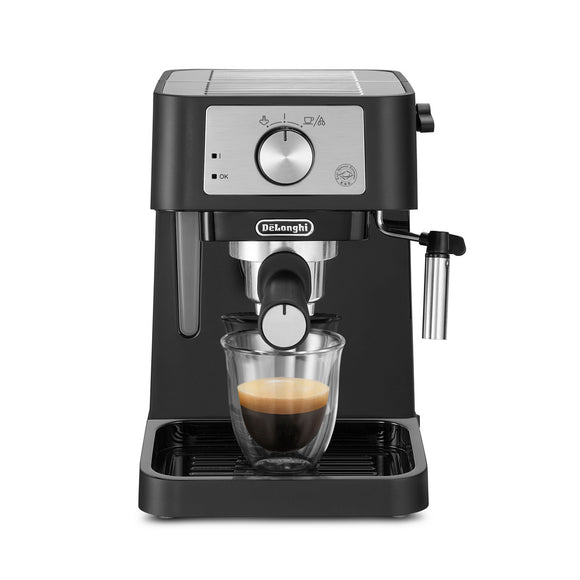 Delonghi - Stilosa Manual Pump Espresso Coffee Machine - EC260.BK