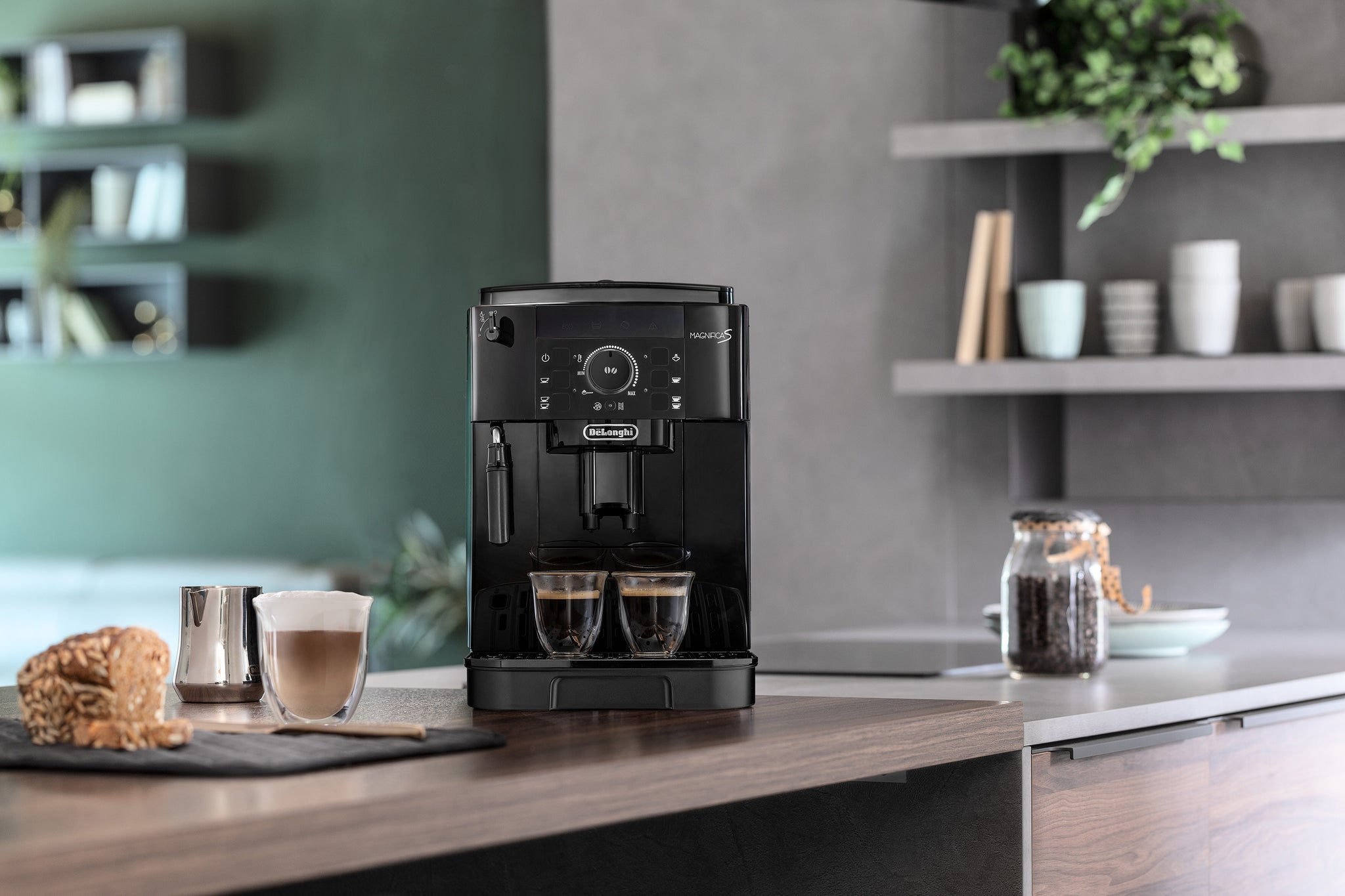 Delonghi Magnifica S Bean to Cup Coffee Machine ECAM12.121.B De Longhi South Africa