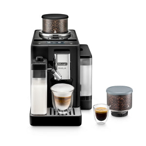 Delonghi - Rivelia Bean to Cup Coffee Machine Onyx Black - EXAM440.55.B