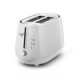 Delonghi - Eclettica 2 Slice Toaster White - CTY2103.W