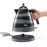 Delonghi - Avvolta Class Cordless Kettle Black - KBAC3001.BK - De'Longhi South Africa