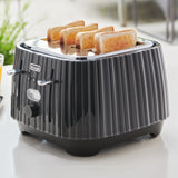 Delonghi - Ballerina 4 Slice Toaster Furnace Black - CTD4003.BK - De'Longhi South Africa