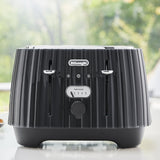Delonghi - Ballerina 4 Slice Toaster Furnace Black - CTD4003.BK - De'Longhi South Africa
