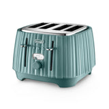 Delonghi - Ballerina 4 Slice Toaster Laguna Green - CTD4003.GR - De'Longhi South Africa