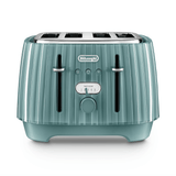 Delonghi - Ballerina 4 Slice Toaster Laguna Green - CTD4003.GR - De'Longhi South Africa