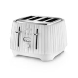Delonghi - Ballerina 4 Slice Toaster Opaline White - CTD4003.W - De'Longhi South Africa