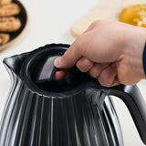 Delonghi - Ballerina Cordless Kettle Furnace Black - KBD3001.BK - De'Longhi South Africa