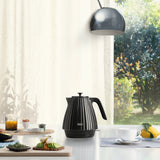 Delonghi - Ballerina Cordless Kettle Furnace Black - KBD3001.BK - De'Longhi South Africa