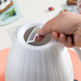 Delonghi - Ballerina Cordless Kettle Opaline White - KBD3001.W - De'Longhi South Africa