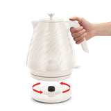 Delonghi - Ballerina Seta Cordless Kettle Silk Beige - KBDS3001.CR - De'Longhi South Africa