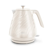 Delonghi - Ballerina Seta Cordless Kettle Silk Beige - KBDS3001.CR - De'Longhi South Africa