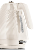 Delonghi - Ballerina Seta Cordless Kettle Silk Beige - KBDS3001.CR - De'Longhi South Africa