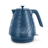 Delonghi - Ballerina Seta Cordless Kettle Silk Blue - KBDS3001.BL - De'Longhi South Africa