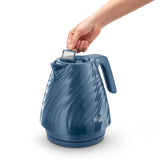 Delonghi - Ballerina Seta Cordless Kettle Silk Blue - KBDS3001.BL - De'Longhi South Africa