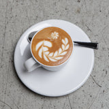 Delonghi - Cappuccino Porcelain Cups and Saucers White - DLSC309 - De'Longhi South Africa