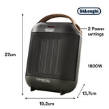 Delonghi - Ceramic Fan Heater - HFX30C18.AG - De'Longhi South Africa