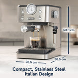 Delonghi - Classic Manual Pump Espresso Coffee Machine - EM450.M - De'Longhi South Africa