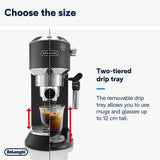 Delonghi - Dedica Style - Matt Black - EC685.BK - De'Longhi South Africa
