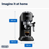 Delonghi - Dedica Style - Matt Black - EC685.BK - De'Longhi South Africa