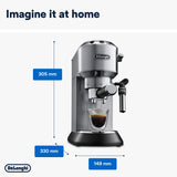 Delonghi - Dedica Style - Silver - EC685.M - De'Longhi South Africa