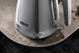 Delonghi - Diadema Cordless Kettle 1,7L Metal Finish - KBV3001.M - De'Longhi South Africa
