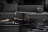 Delonghi - Diadema Long Slot 4 Slice Toaster Black Metal - CTV3003.BK - De'Longhi South Africa