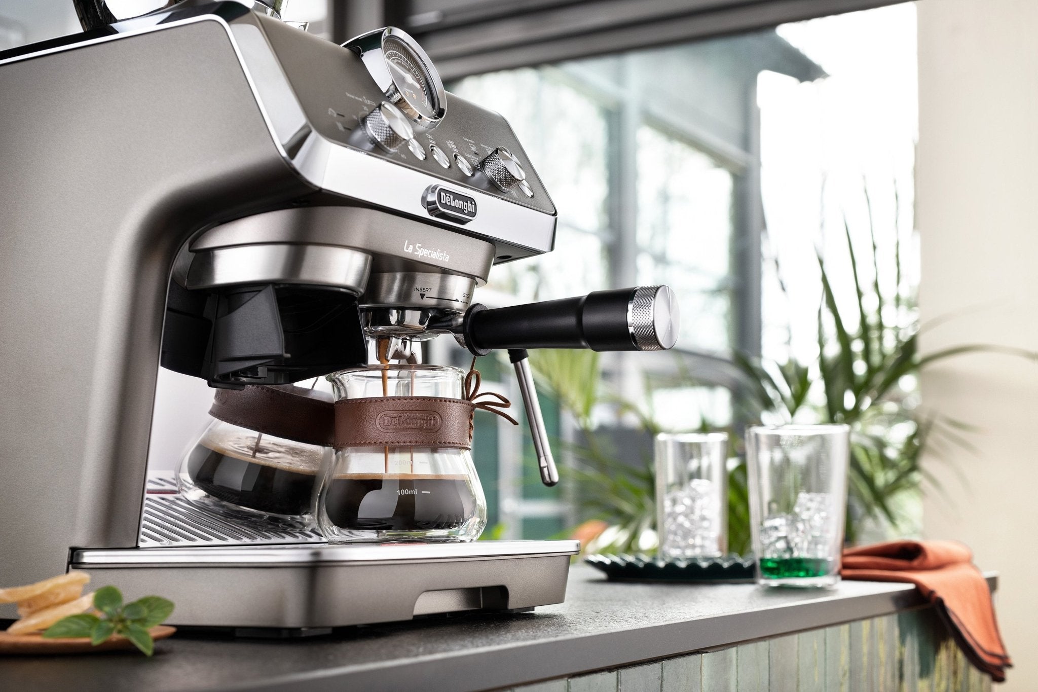 Double Walled Cappuccino Glasses 190ml DLSC311| De'Longhi – De