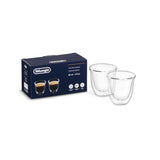Delonghi - Double Walled Espresso Glasses 90ml - DLSC310 - De'Longhi South Africa