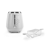 Delonghi - Eclettica 2 Slice Toaster White - CTY2103.W - De'Longhi South Africa