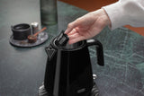 Delonghi - Eclettica Cordless Kettle With Changeable Base Black - KBY2001.BK - De'Longhi South Africa