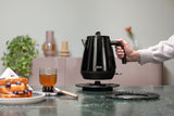 Delonghi - Eclettica Cordless Kettle With Changeable Base Black - KBY2001.BK - De'Longhi South Africa