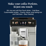 Delonghi - Eletta Explore Bean to Cup Coffee Machine - ECAM450.65.S - De'Longhi South Africa