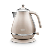 Delonghi - Icona Metallics Electric Kettle, Beige - KBOT3001.BG - De'Longhi South Africa