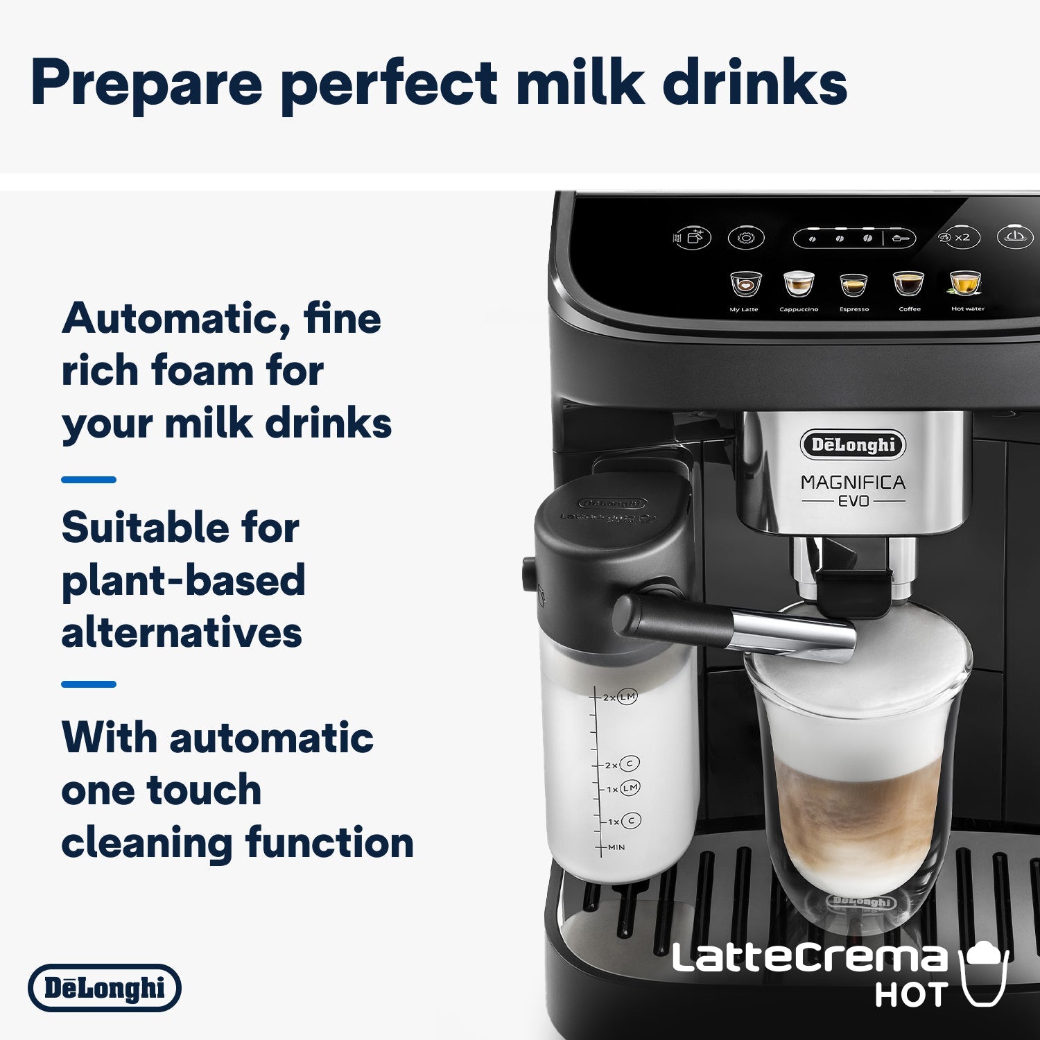 Perfecta Evo Coffee Machine ESAM420.80.TB | De'Longhi – De'Longhi